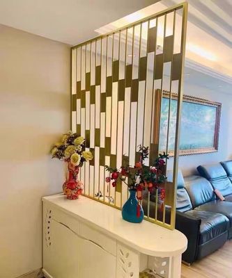 Contemporary Stainless Steel Room Dividers Indoor Metal Divider Partitions