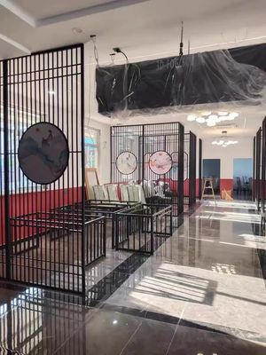Indoor Metal Divider Shape Decorative Metal Panels  For Home Furniture
