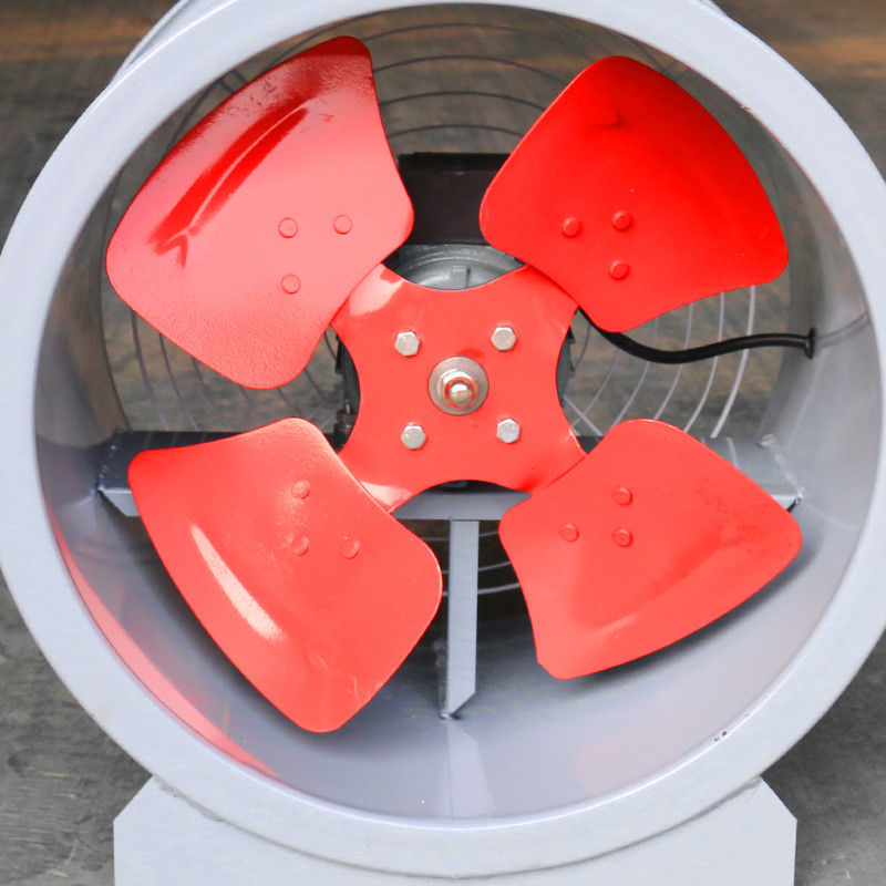 Stainless Steel Laser Cutting Axial Exhaust Fan Machines Metal Processing Fan