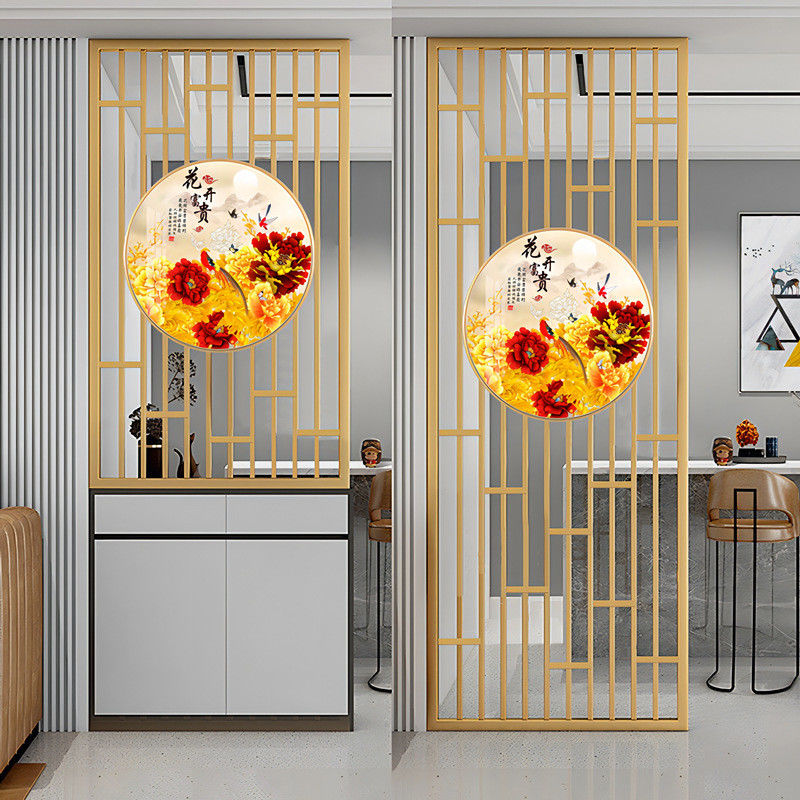 Laser Cutting Decorative Metal Panels Metal Room Divider For Hotel Restaurant