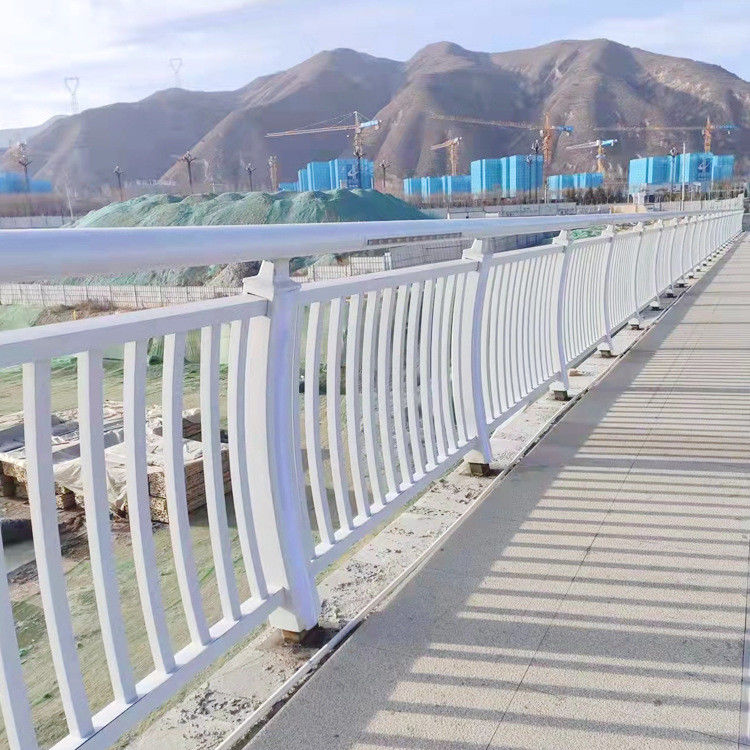 Porch Safety Stainless Steel Guardrail Sprayed Galvanised Tubular Handrail