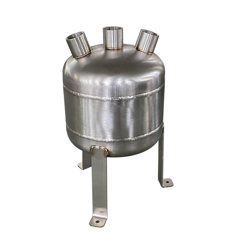 Buffer Small Compressed Air Tank 304 316 SS Steel Water Tanks