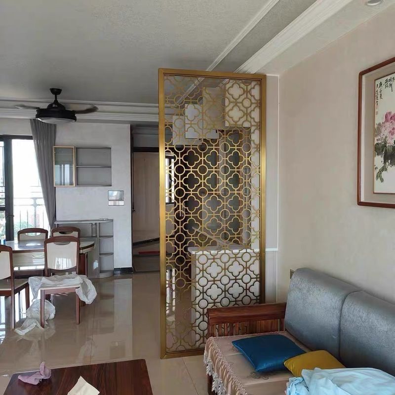 Stainless Steel Decorative Metal Panels Modern For Room Dividers