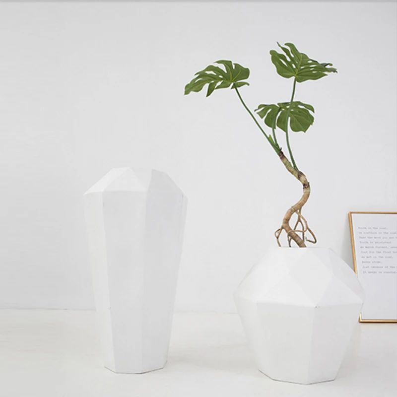 Smooth Surface Stainless Steel Flowerpot Custom Color